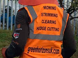 Mowing, Strimming, Clearing, Hedge Cutting Hi-Vis